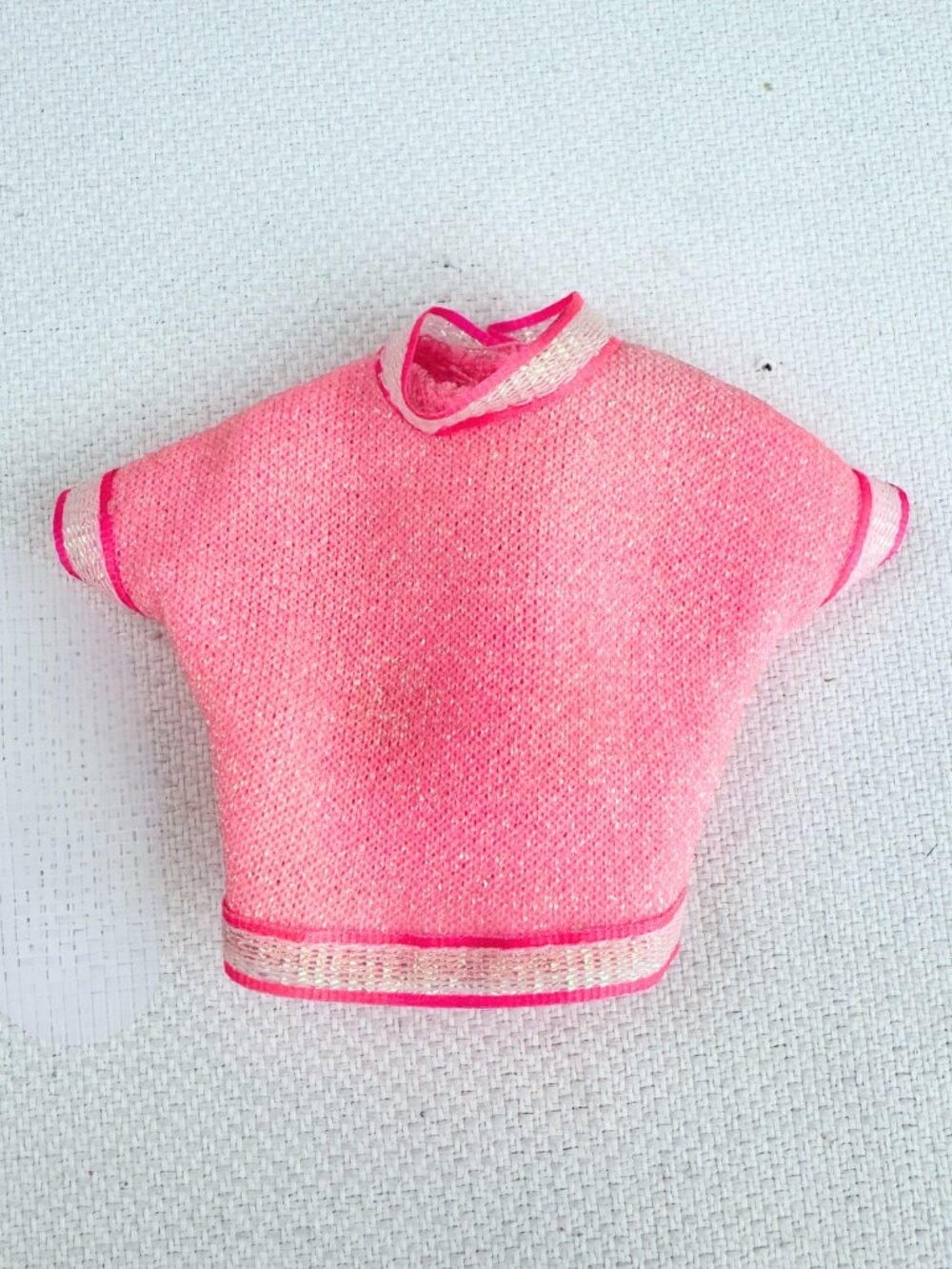 💚3/$20 1998 Fruit Fantasy Strawberry Sorbet Barbie Shirt Mattel Avon Exclusive